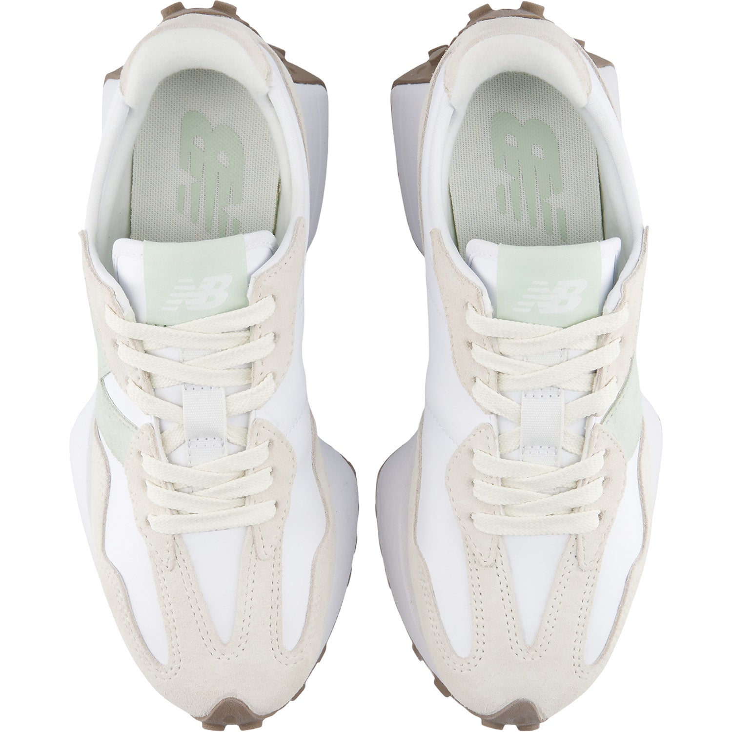 Womens New balance New Balance 327 Women's Athletic Shoes W327SUB Angora/NB 103 White (Neutral Support) Angora/NB 103 White
