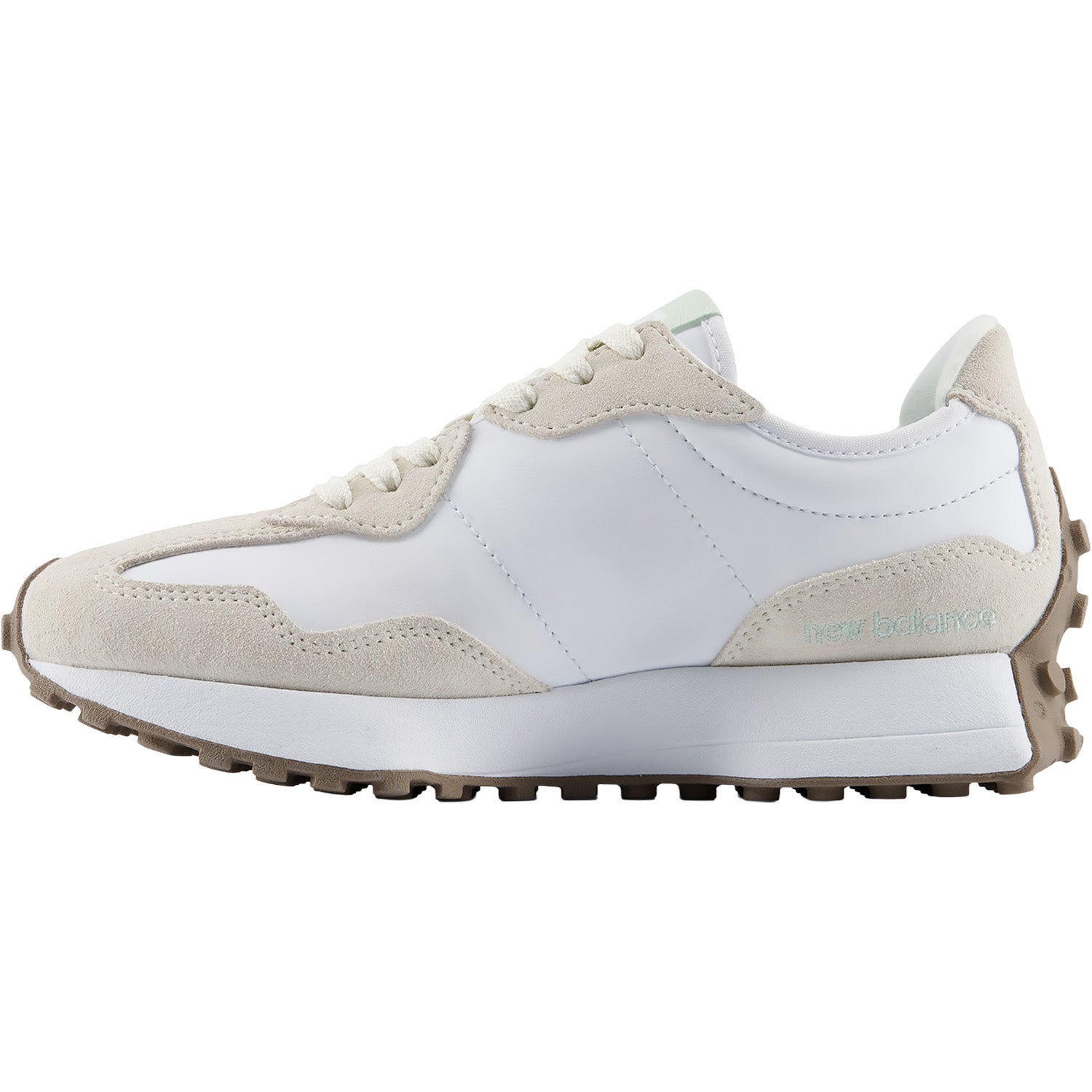 Womens New balance New Balance 327 Women's Athletic Shoes W327SUB Angora/NB 103 White (Neutral Support) Angora/NB 103 White