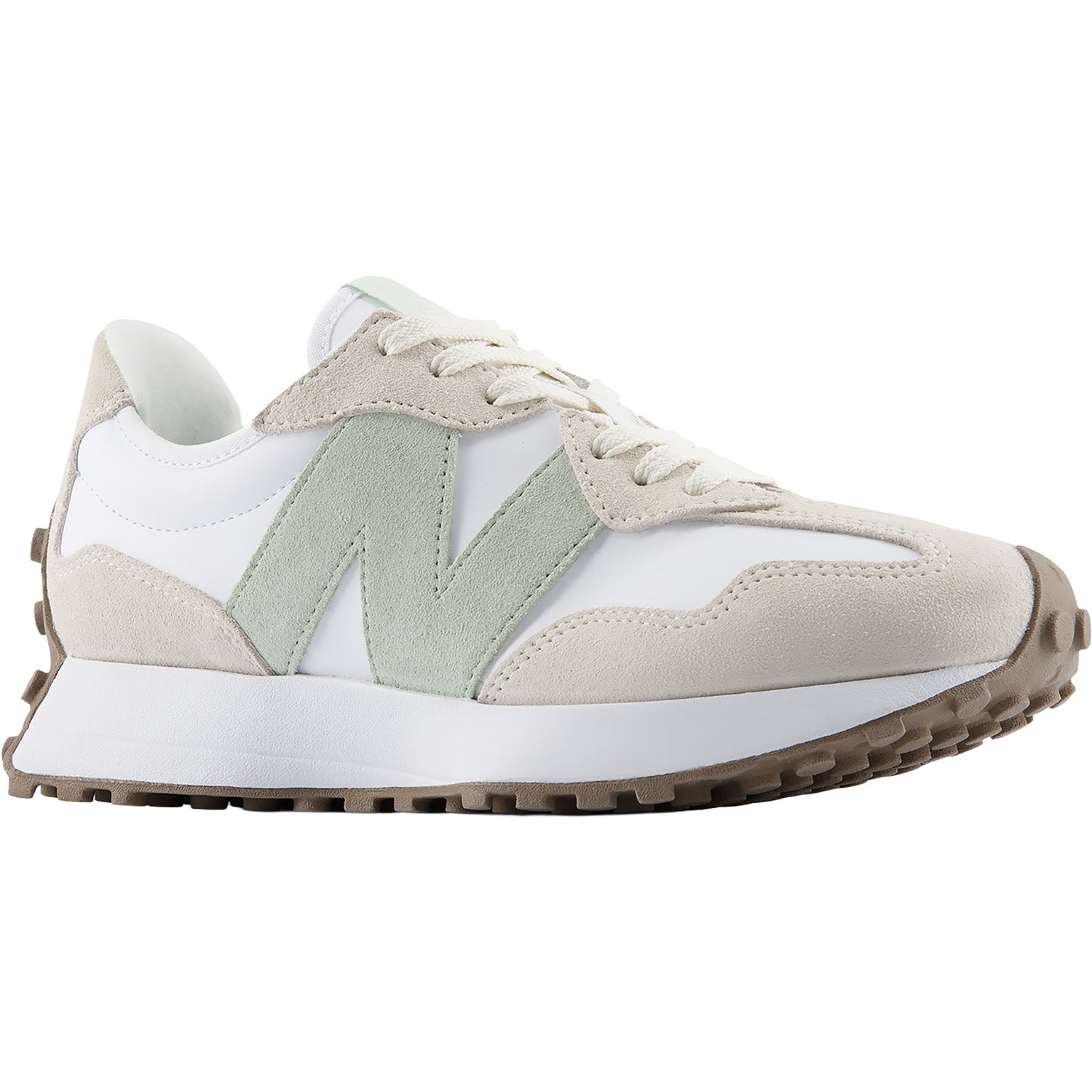Womens New balance New Balance 327 Women's Athletic Shoes W327SUB Angora/NB 103 White (Neutral Support) Angora/NB 103 White