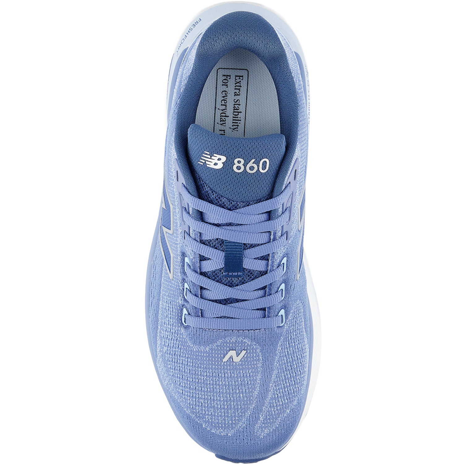 Womens New balance New Balance Fresh Foam X 860v15 (Stability Support) Women's Athletic Shoes Fairweather Blue/Silver Metallic Fairweather Blue/Silver Metallic