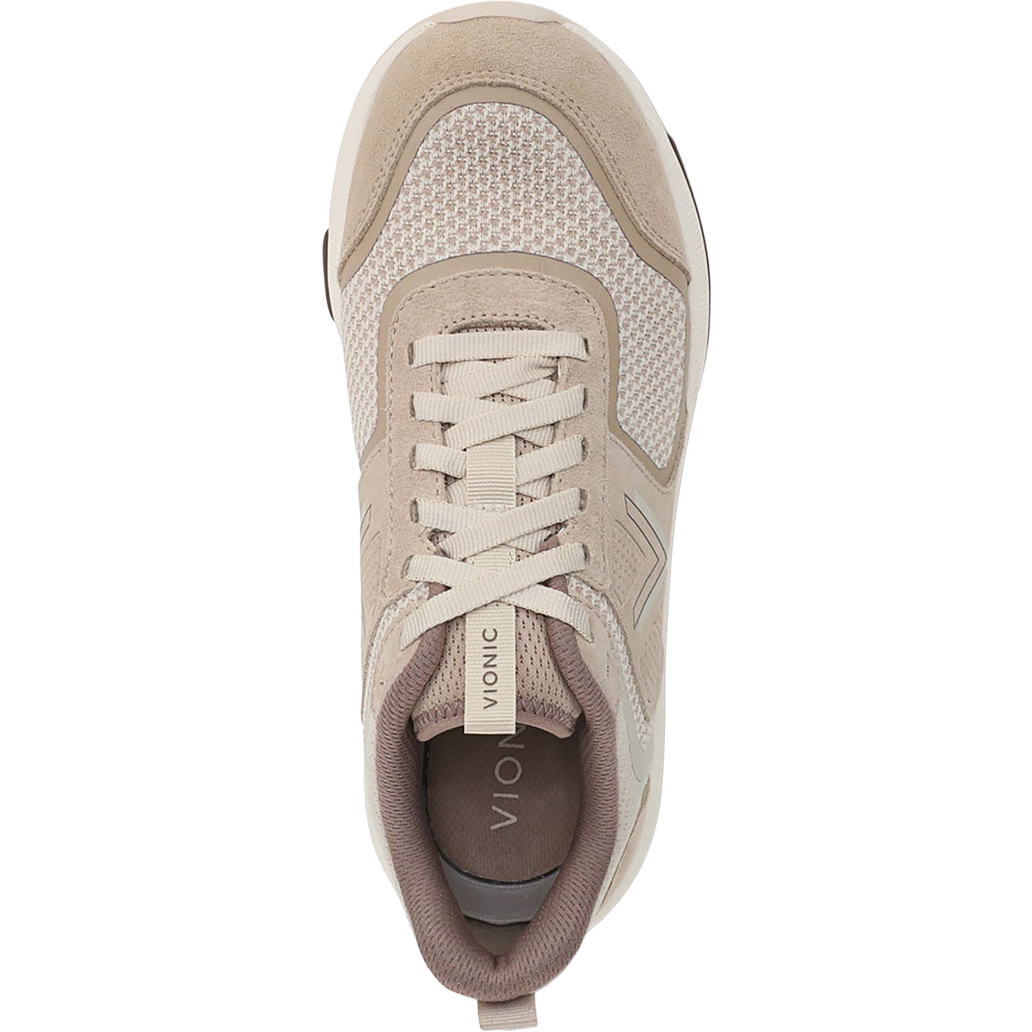 Womens Vionic Vionic Walk Strider Knit Women's Athletic Shoes Lucid Beige Lucid Beige