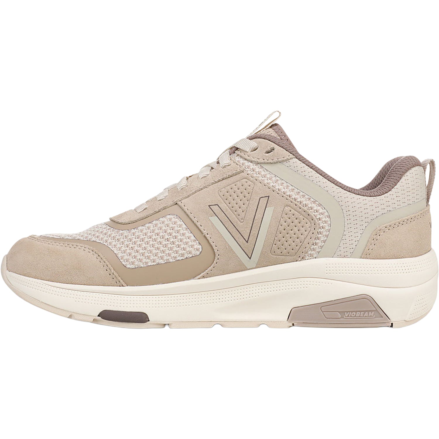 Womens Vionic Vionic Walk Strider Knit Women's Athletic Shoes Lucid Beige Lucid Beige