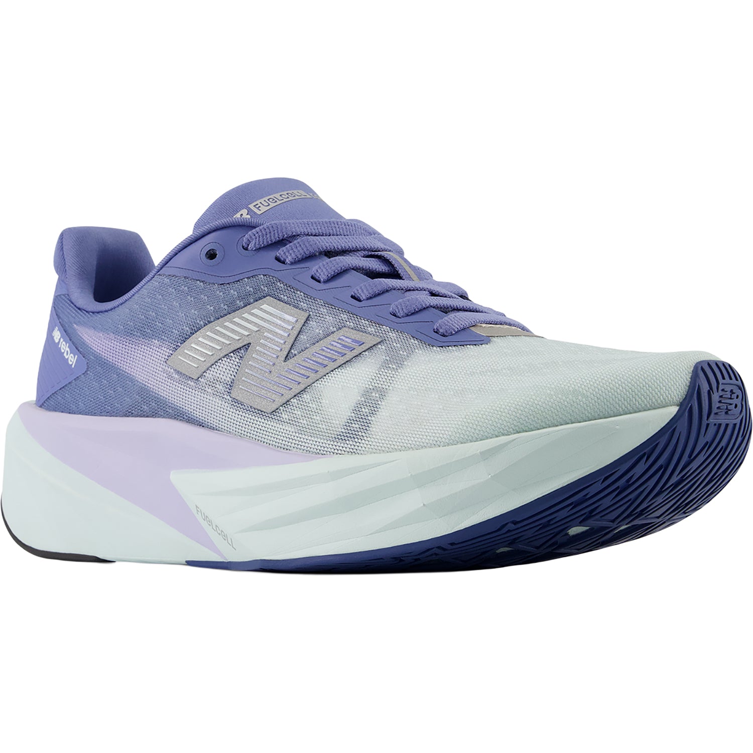Womens New balance New Balance FuelCell Rebel v5 (Neutral Support) Women's Athletic Shoes Fairweather Blue/Glint Blue Fairweather Blue/Glint Blue