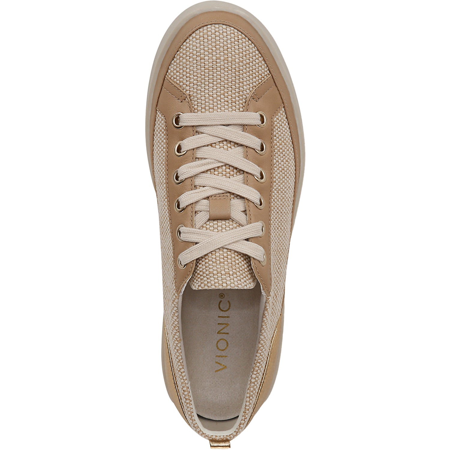 Womens Vionic Women's Vionic Winny 2 Natural/Gold Natural/Gold