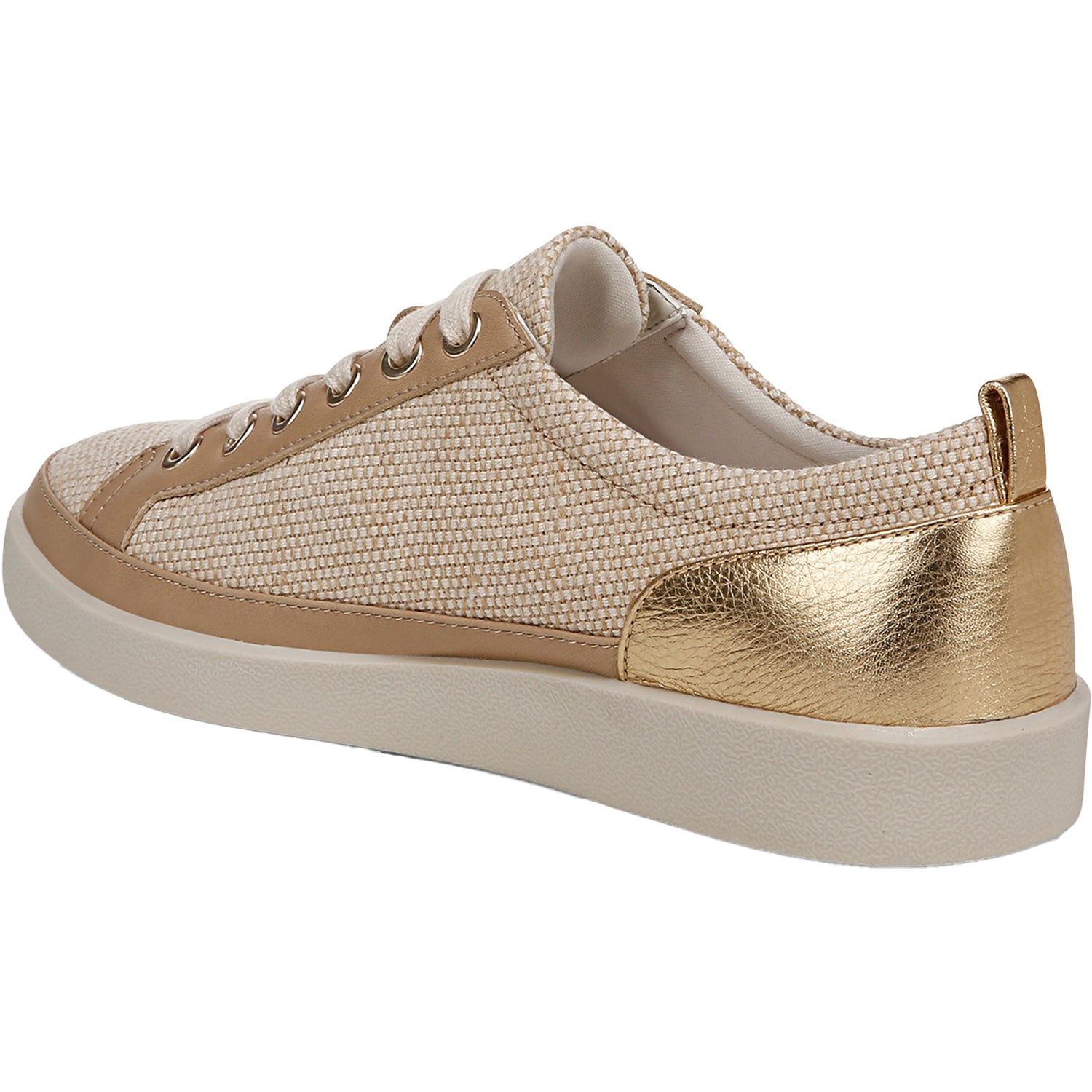 Vionic Winny Womens Vionic Vionic Winny Women's Sporty Lace Up Shoes Natural/Gold ...