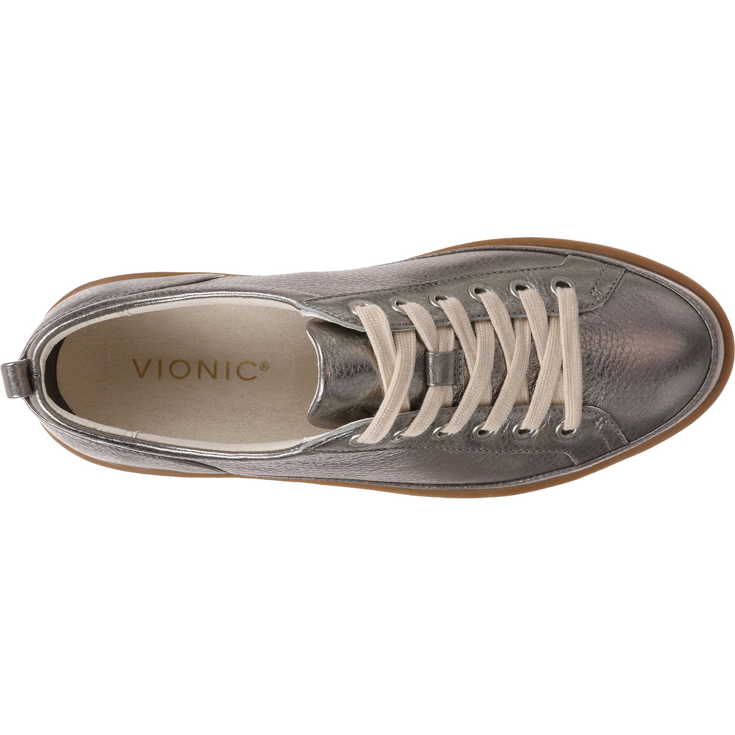 Vionic Winny Women's Sneakers Pewter Leather – Footwear etc.