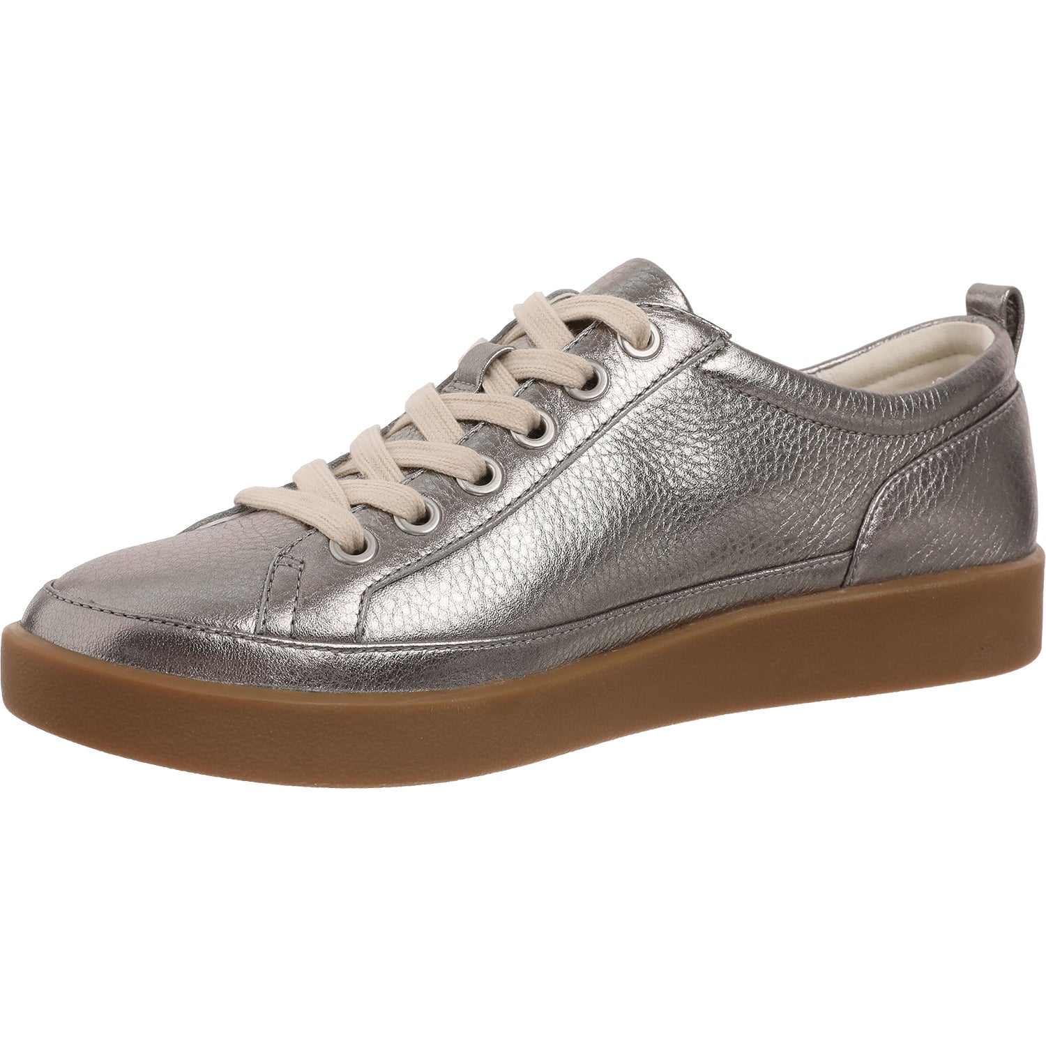 Vionic Winny Women's Sneakers Pewter Leather – Footwear etc.