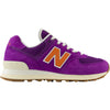 Womens New balance Women's New Balance WL574GT2 Concord Grape/Infield Clay/Sea Salt Suede Concord Grape/Infield Clay/Sea Salt Suede