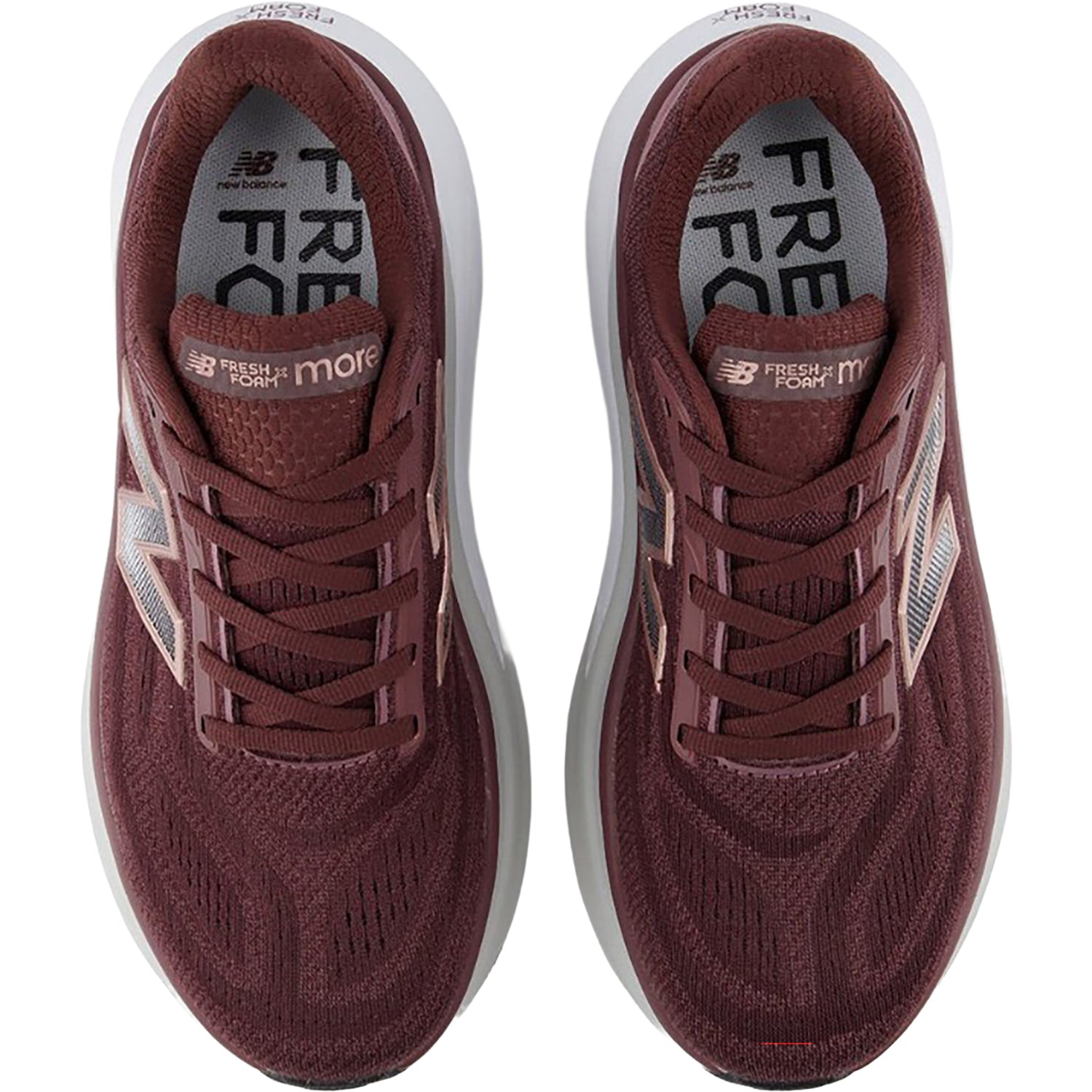 Womens New balance New Balance Fresh Foam X More v6 Women's Athletic Shoes WMOR6J1 Cherry Leather/Fast Track (Neutral Support) Cherry Leather/Fast Track
