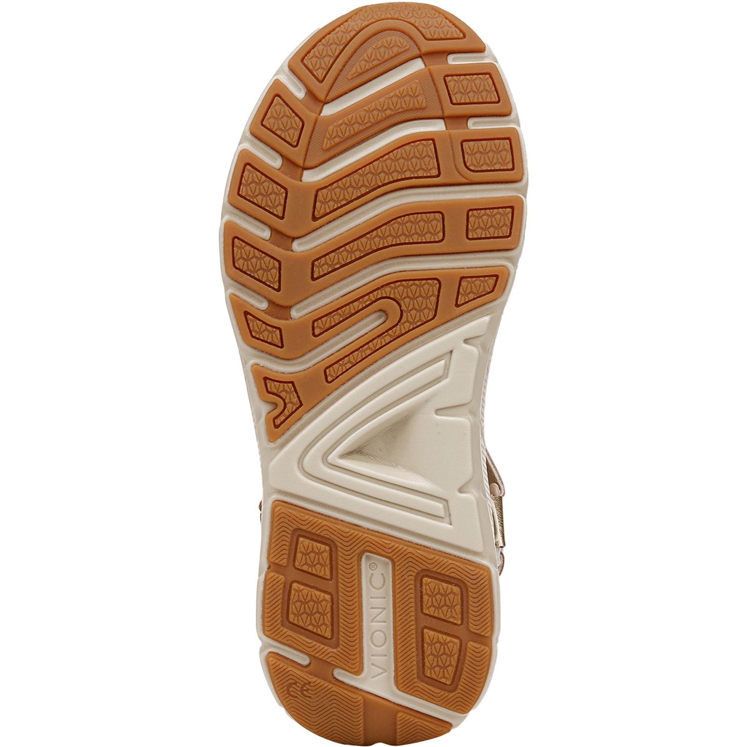 Womens Vionic Vionic Walk Max Wanderer Women's Outdoor Sandals Parchment/Gold Parchment/Gold