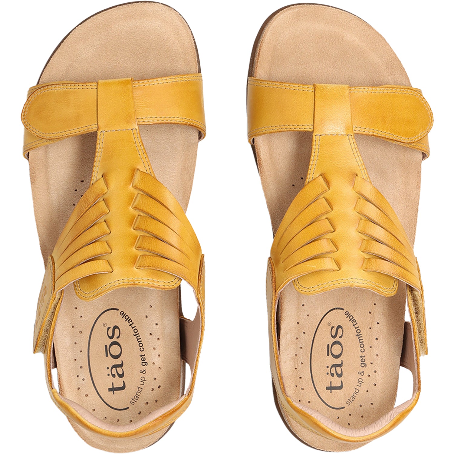 Womens Taos Taos Wonderful Women's Sandals Yellow Yellow