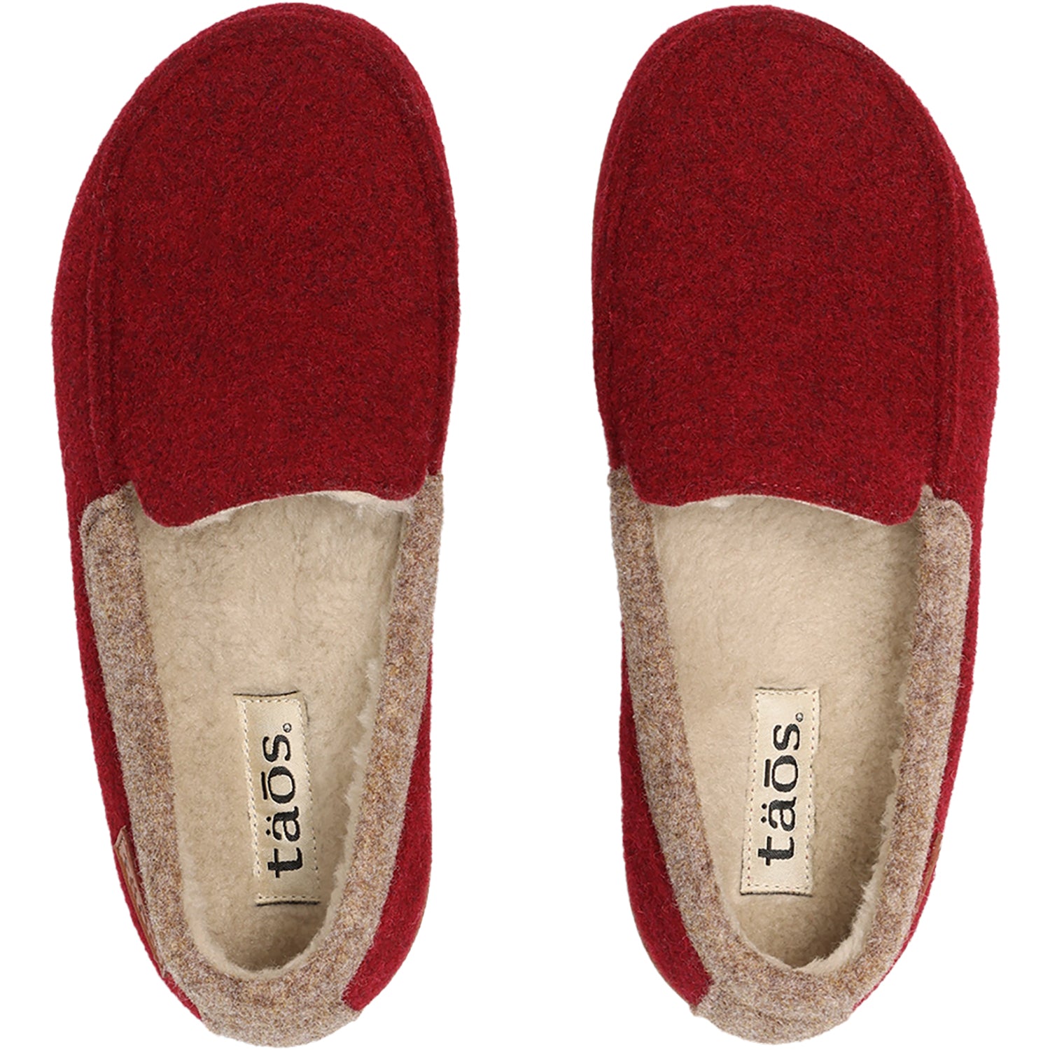 Womens Taos Taos Woolfer Women's Slippers Cranberry Cranberry