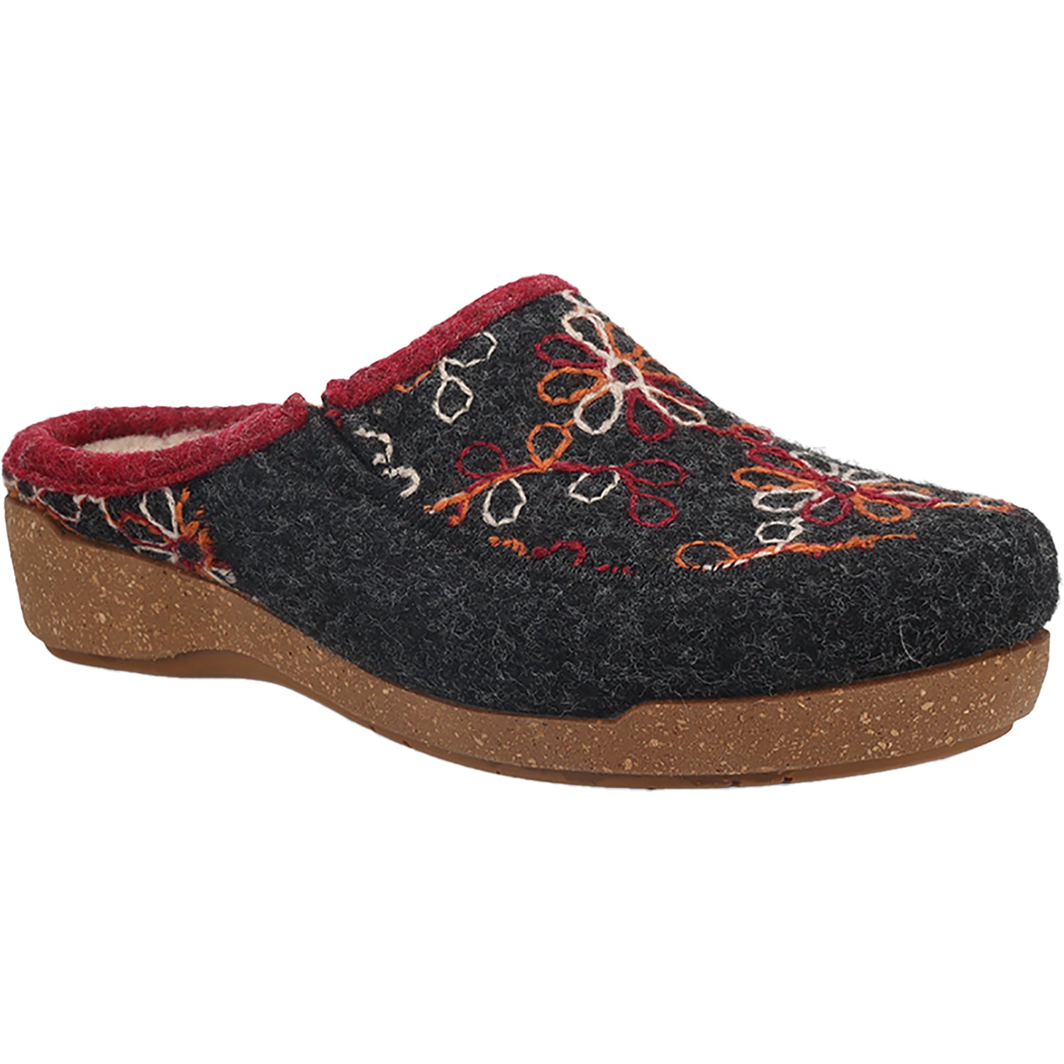 Womens Taos Taos Woolflower Women's Slippers Charcoal Charcoal