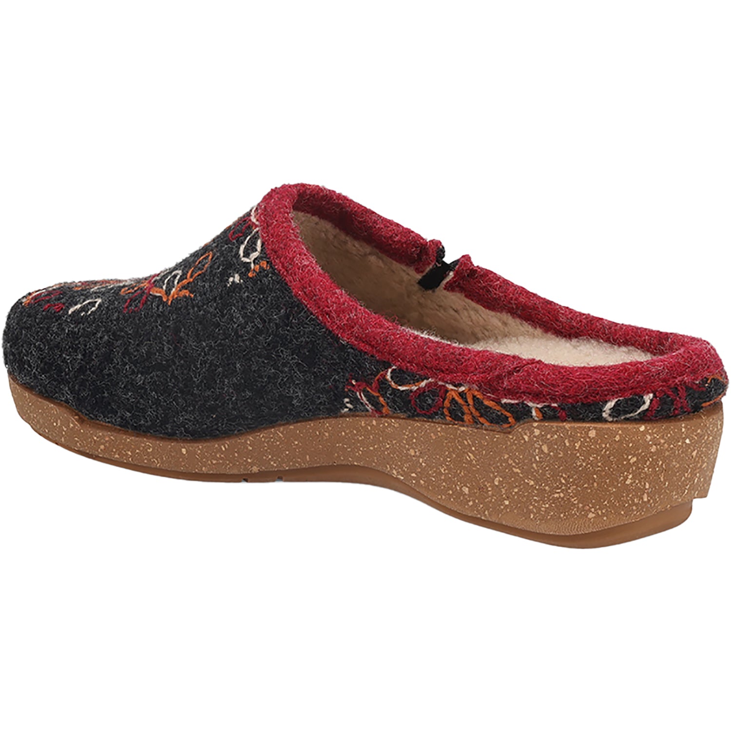 Womens Taos Taos Woolflower Women's Slippers Charcoal Charcoal