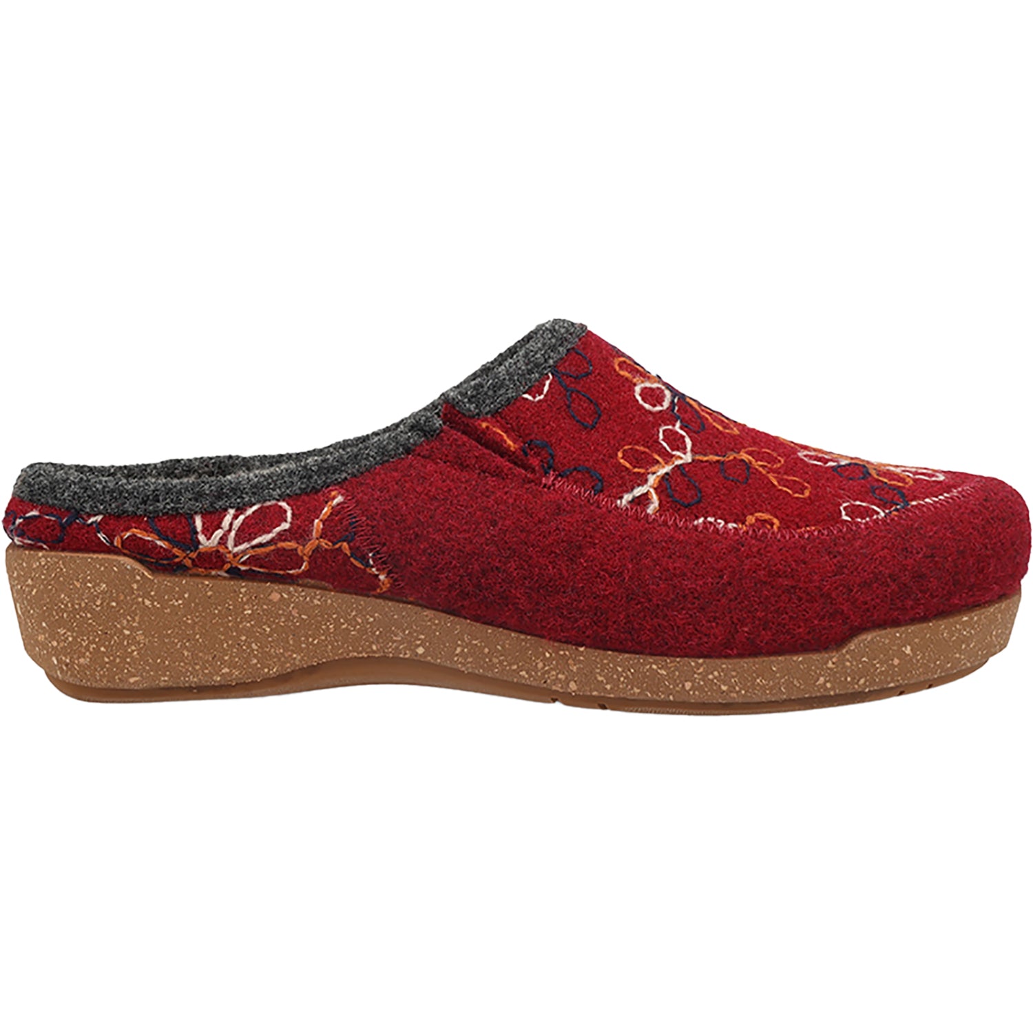 Womens Taos Taos Woolflower Women's Clogs Cranberry Cranberry
