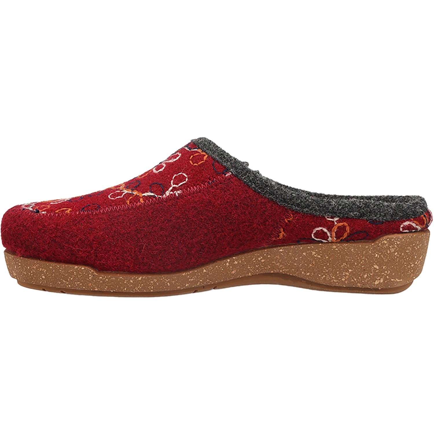 Womens Taos Taos Woolflower Women's Clogs Cranberry Cranberry