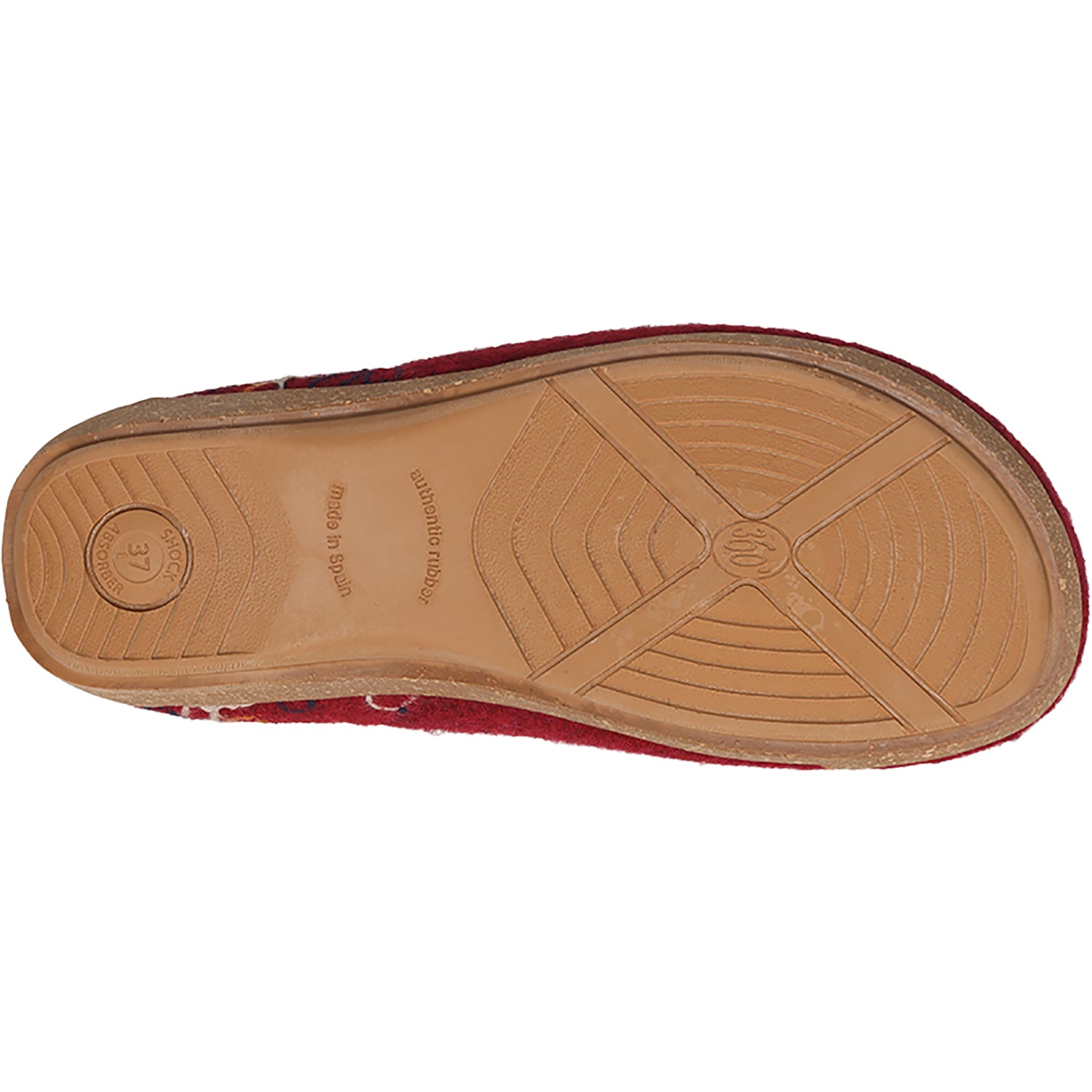 Womens Taos Taos Woolflower Women's Clogs Cranberry Cranberry