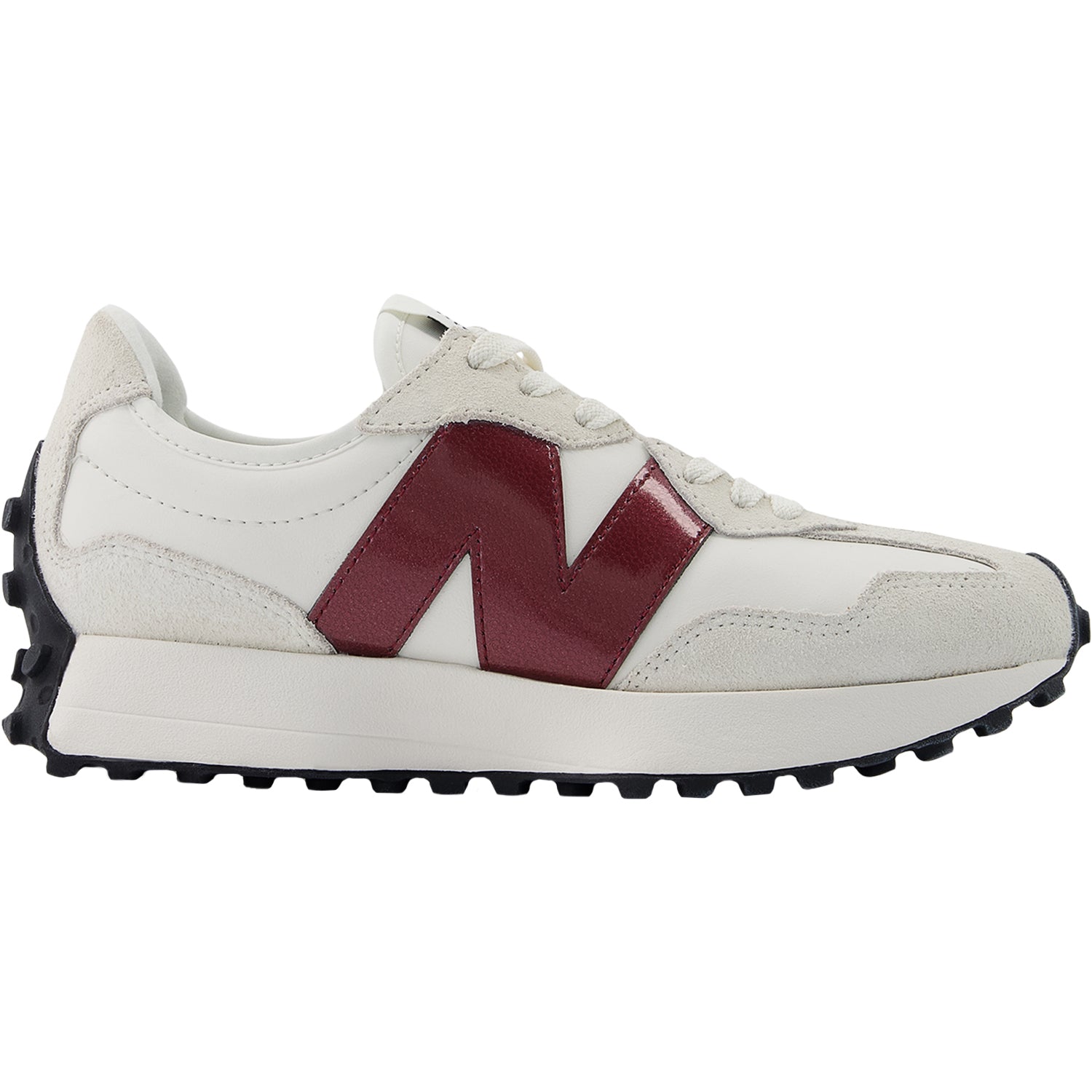 Womens New balance Women's New Balance WS327JWC Sea Salt/Monarch Burgundy Sea Salt/Monarch Burgundy