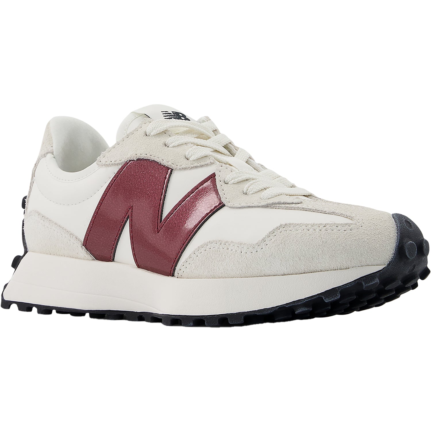 Womens New balance Women's New Balance WS327JWC Sea Salt/Monarch Burgundy Sea Salt/Monarch Burgundy