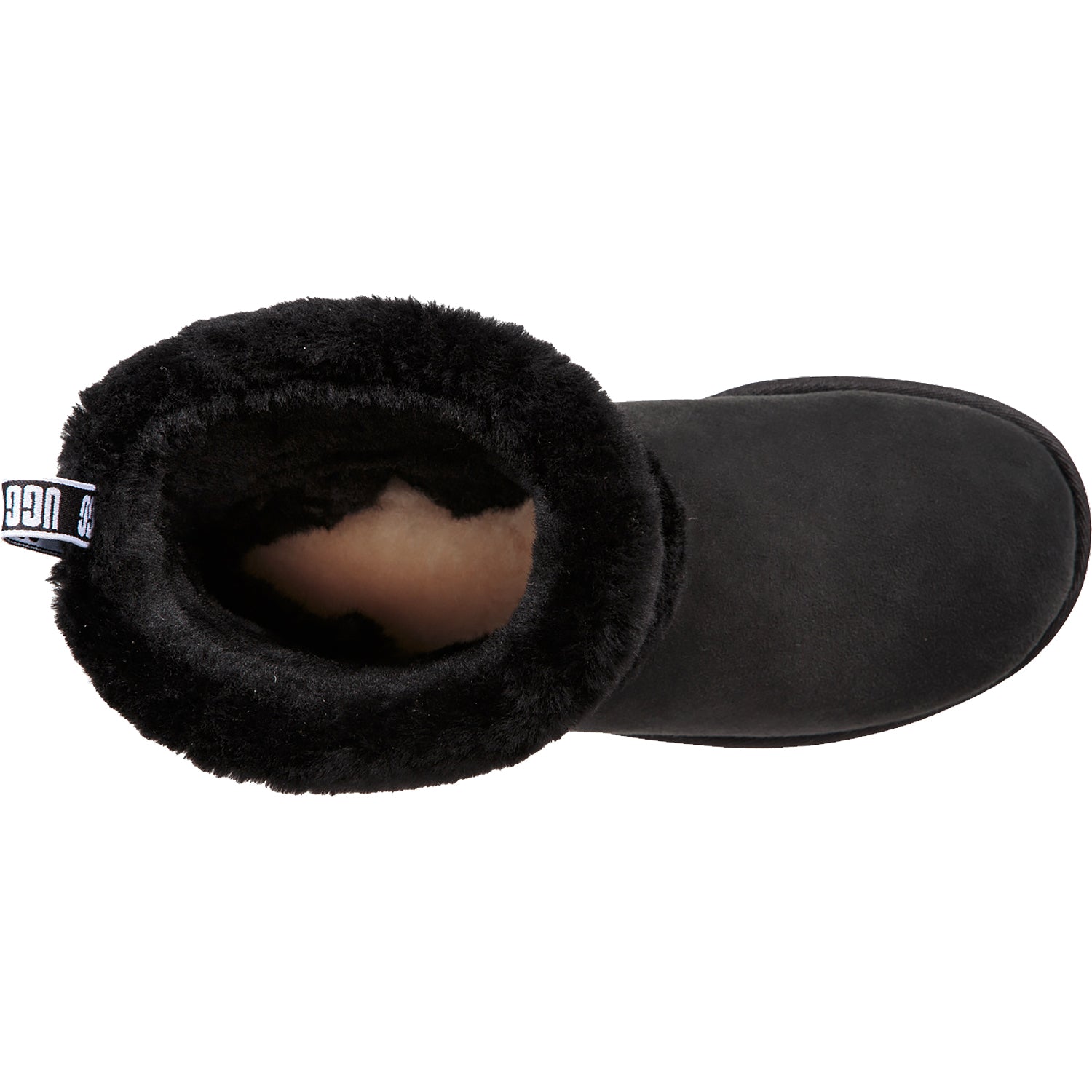 Women's UGG Fluff Mini Quilted Black Sheepskin – Footwear etc.