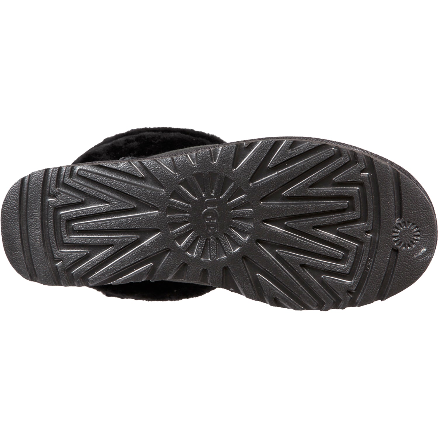 Women's UGG Fluff Mini Quilted Black Sheepskin – Footwear etc.
