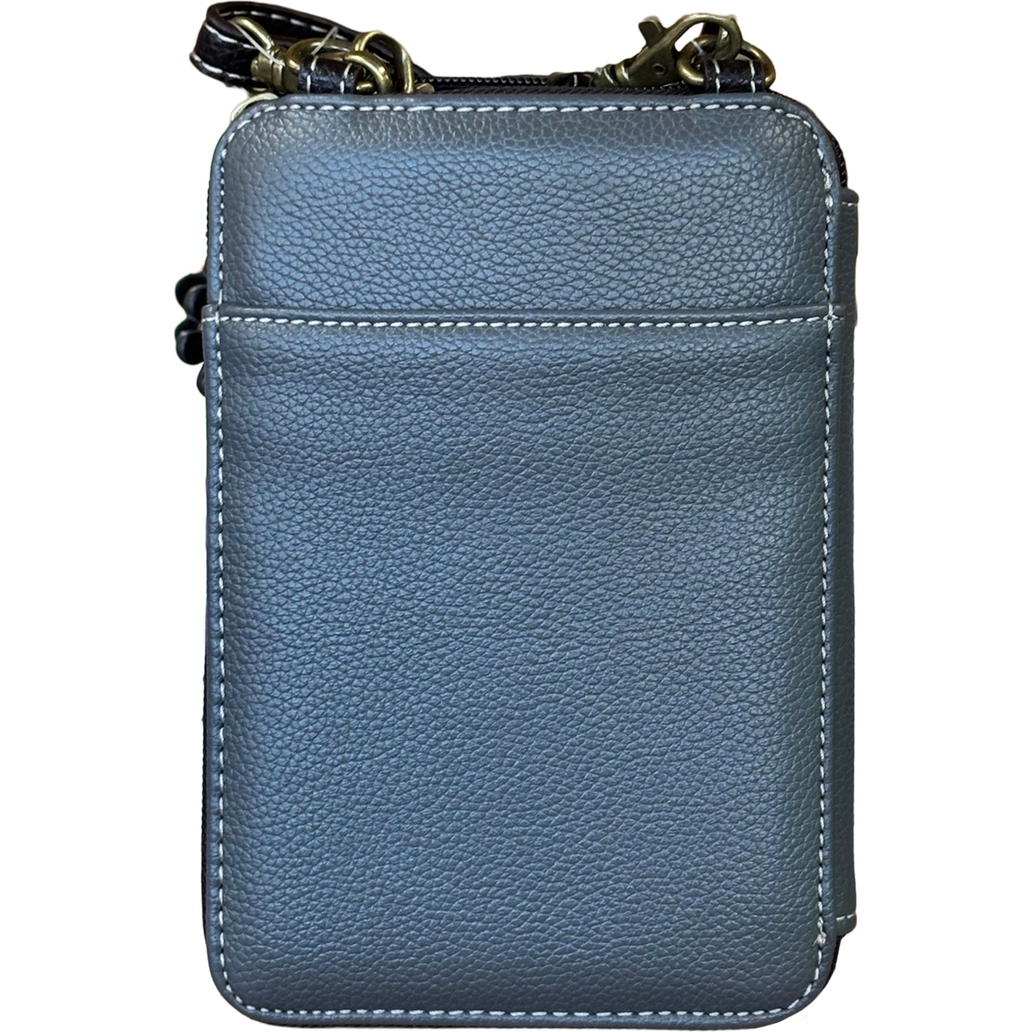 Womens Chala Chala Butterfly Wallet Crossbody Handbag Gray Gray