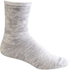 Womens Sockwell Women's Sockwell Crew 15-20 Extra Easy Ash Diabetic Friendly Ash