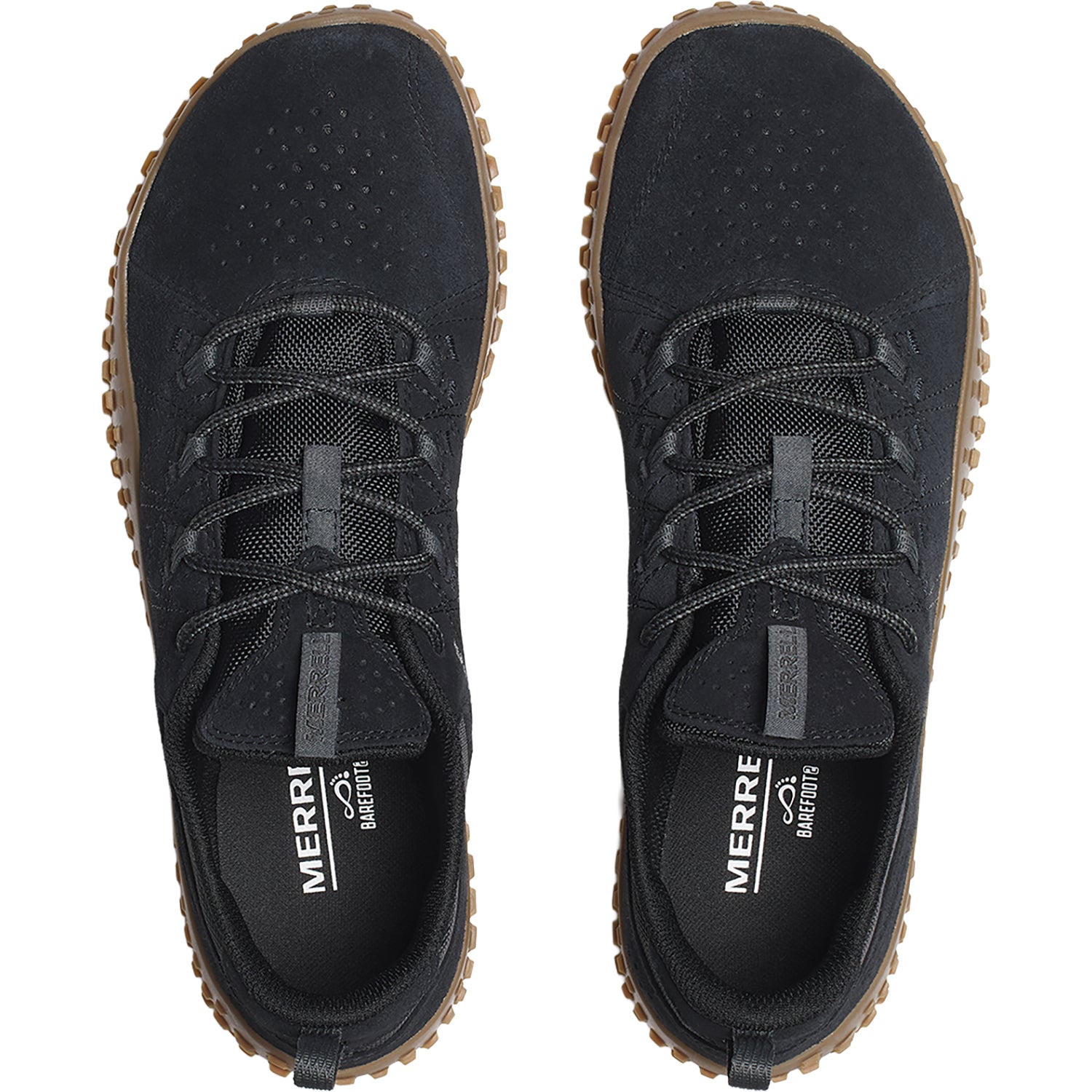 Mens Merrell Merrell Wrapt Men's Casual Lace-Ups Black/Gum Black/Gum