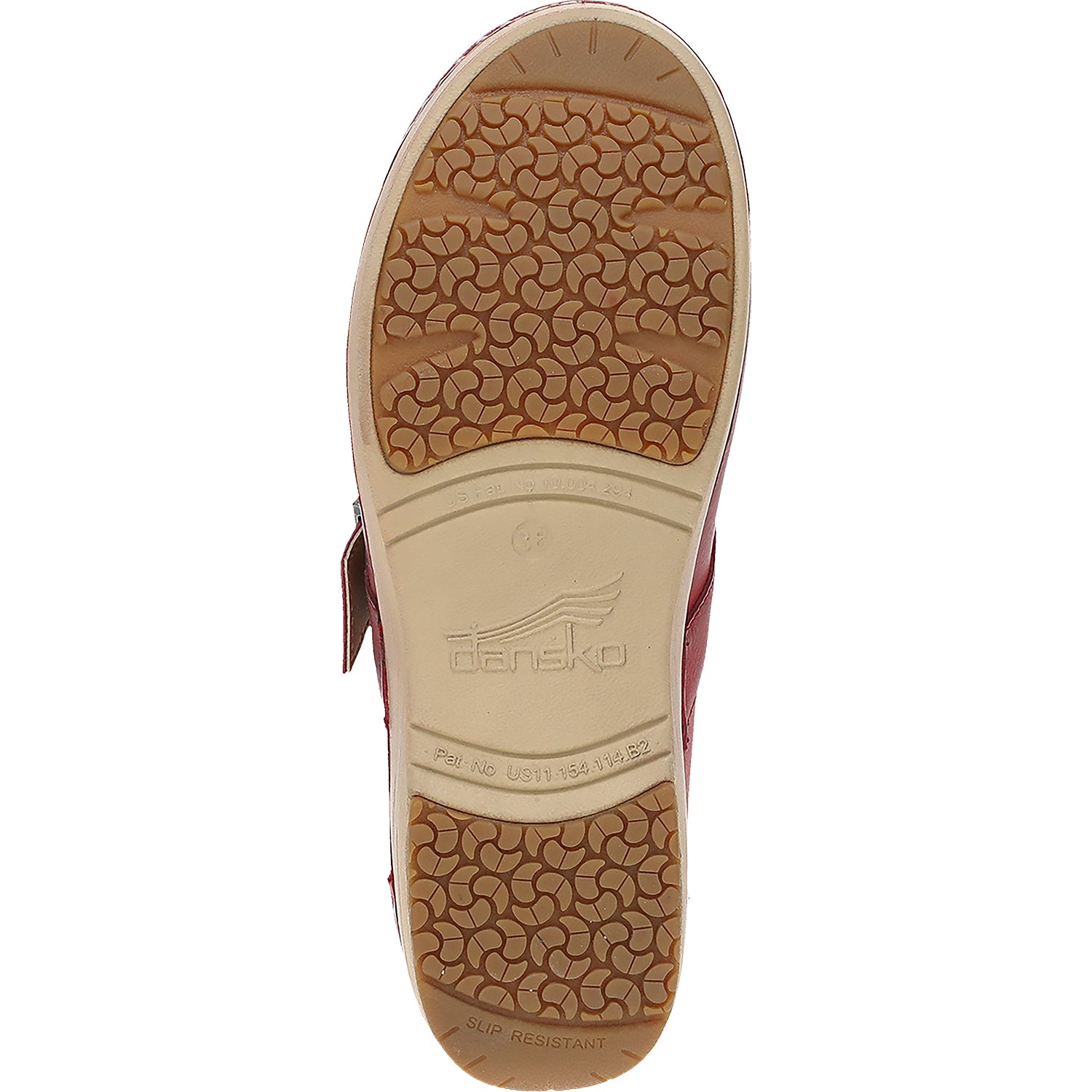 Womens Dansko Dansko XP 2.0 Mary Jane Clog Women's Casual Shoes Red Red