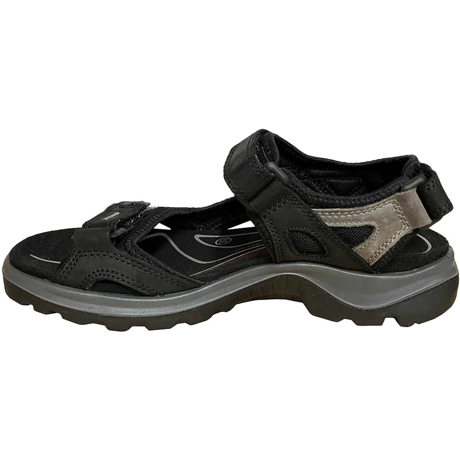 Womens Ecco Women's Ecco Offroad Yucatan Black/Mole Nubuck Black/Mole Nubuck