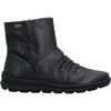 Womens Rieker Rieker Z0066-00 Berta Women's Boots Z0066-00 Schwarz Leather Schwarz Leather