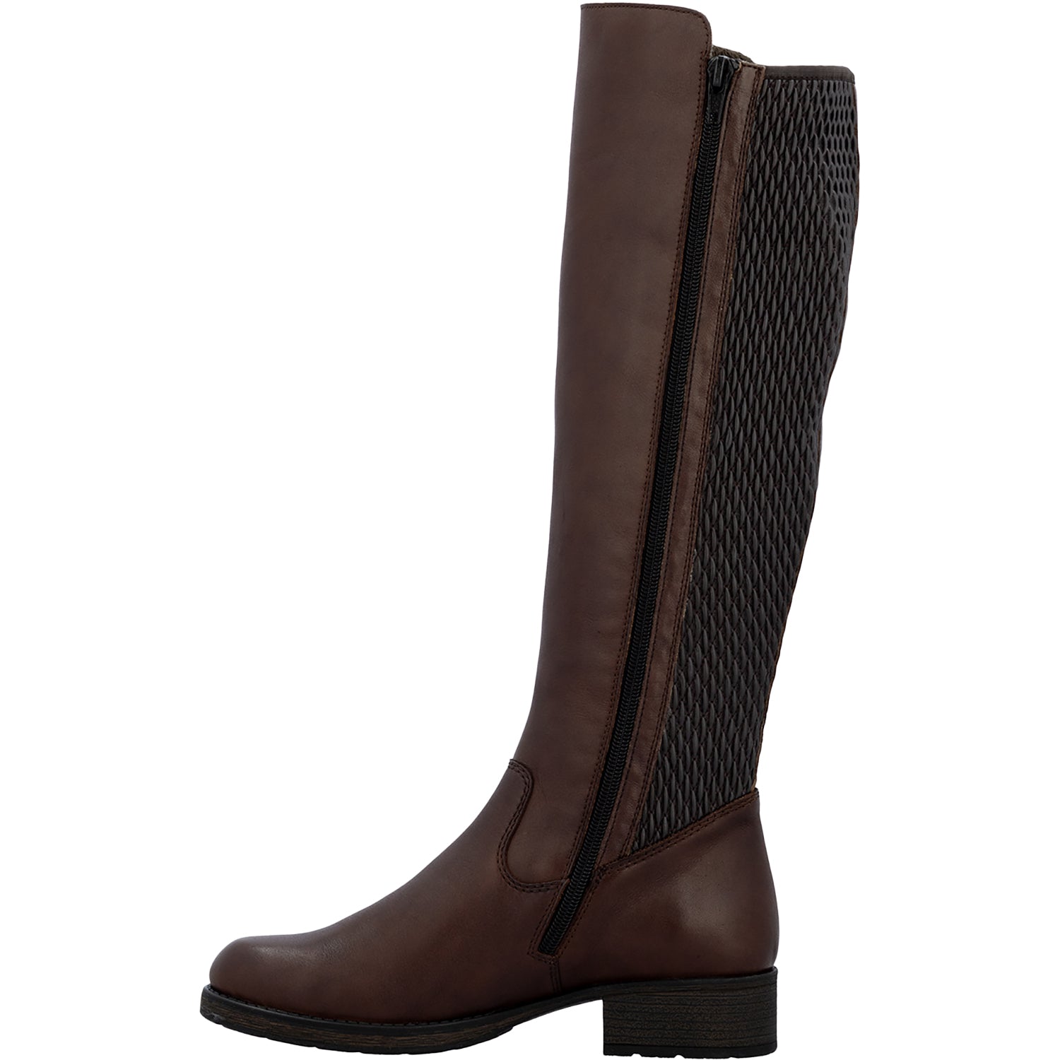 Rieker Z9591-27 Women's Boots Tall Ebony/Moro/Ebony – Footwear etc.