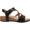 Womens Taos Women's Taos Zanzibar Black Leather Black Leather