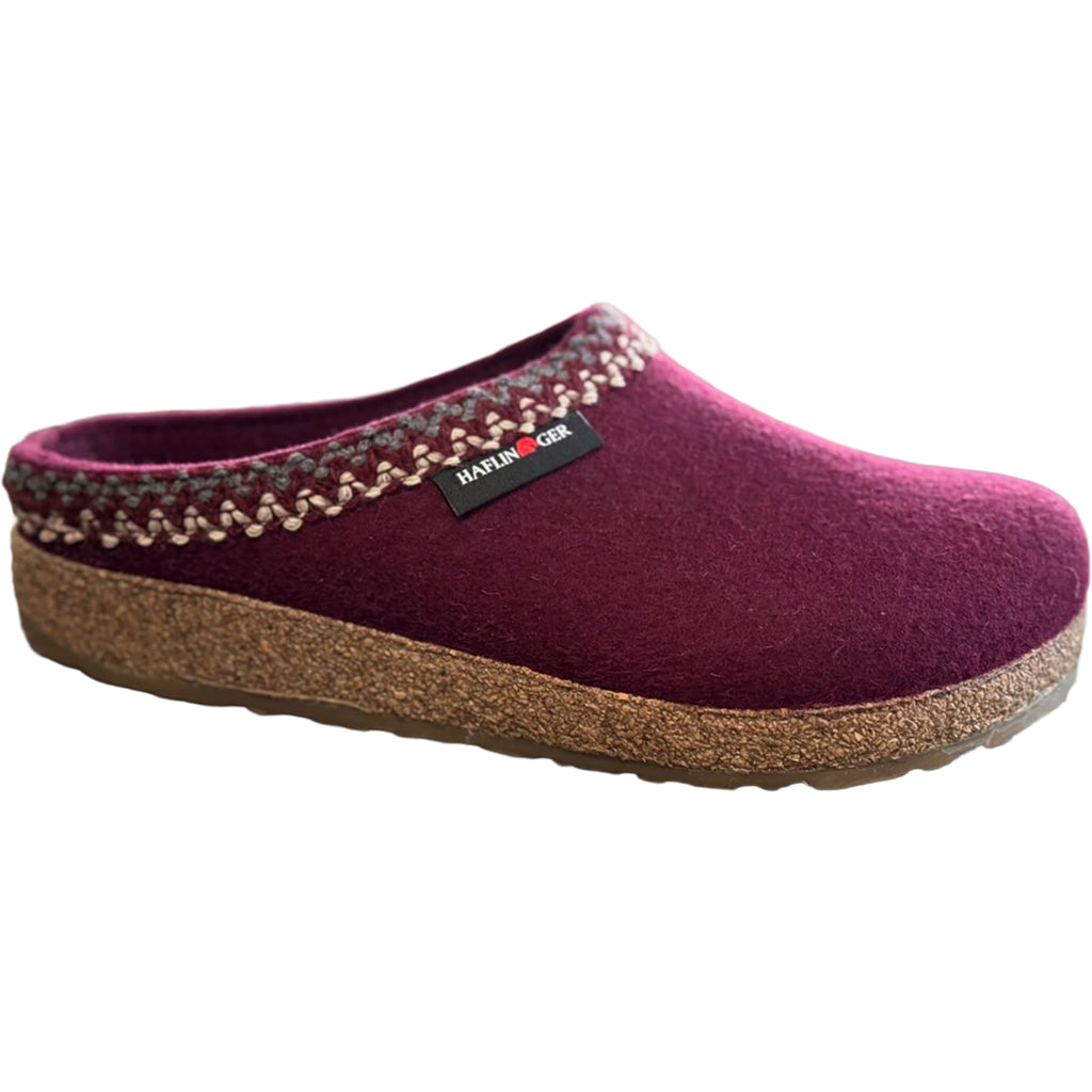 Women's Haflinger ZigZag Bordo
