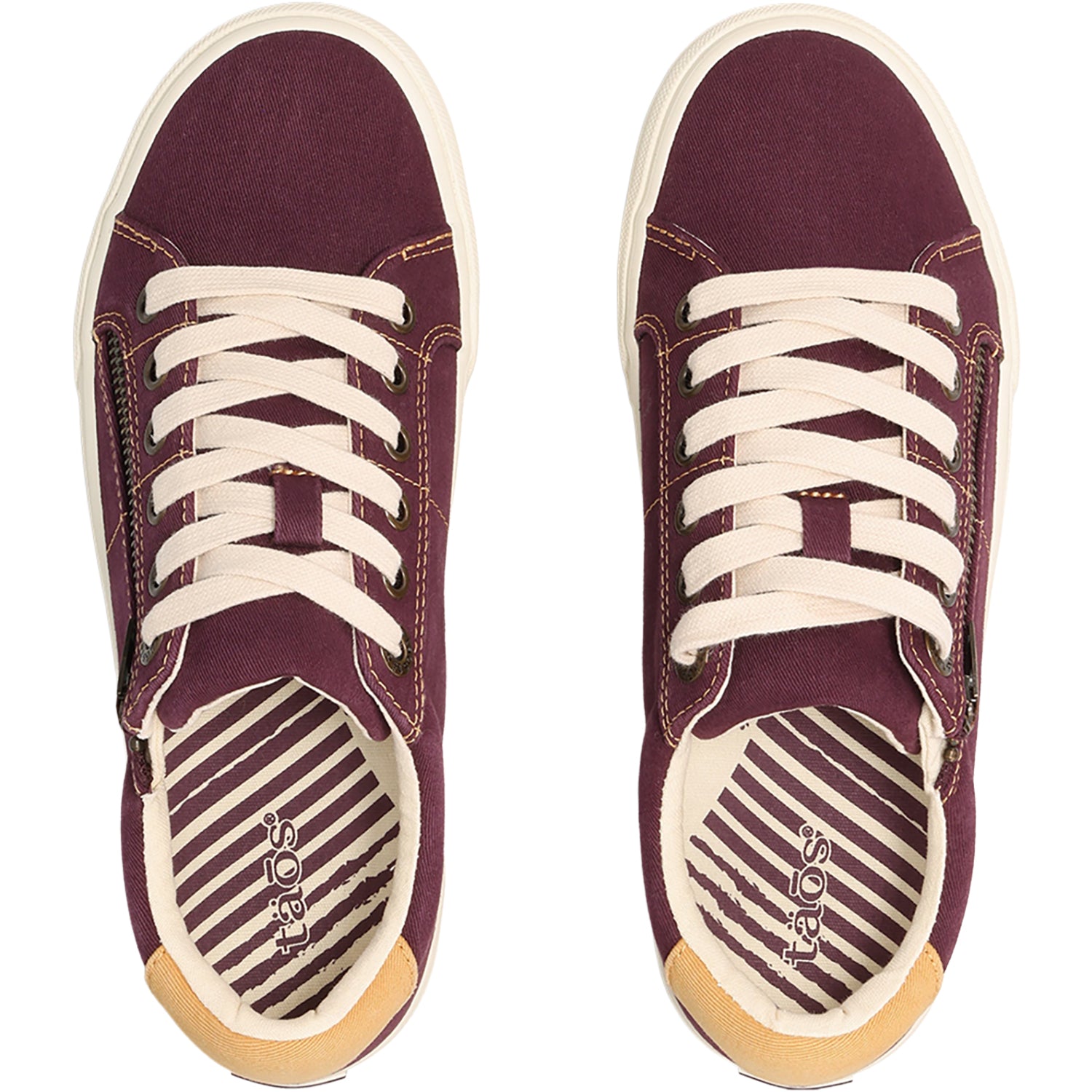 Womens Taos Taos Z Soul Women's Casual Lace-Ups Plum/Maize Plum/Maize