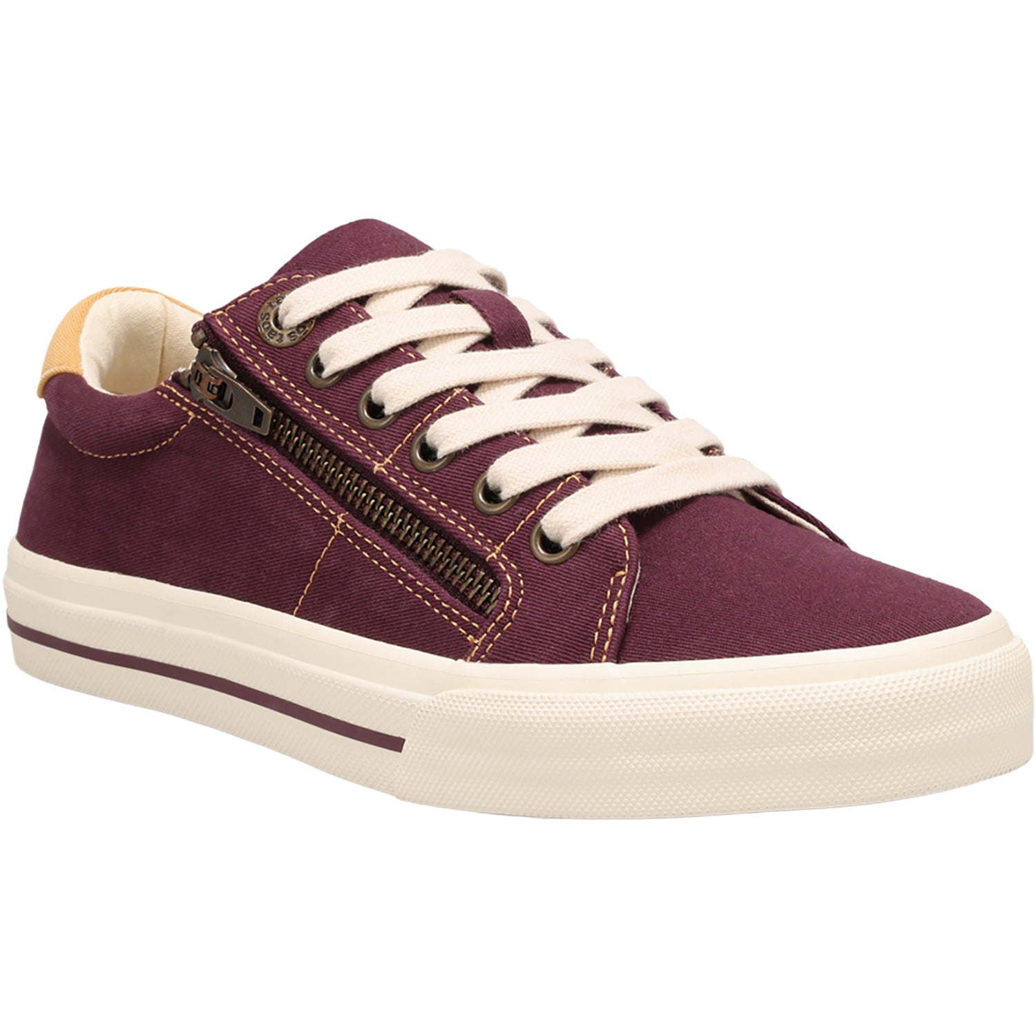 Womens Taos Taos Z Soul Women's Casual Lace-Ups Plum/Maize Plum/Maize