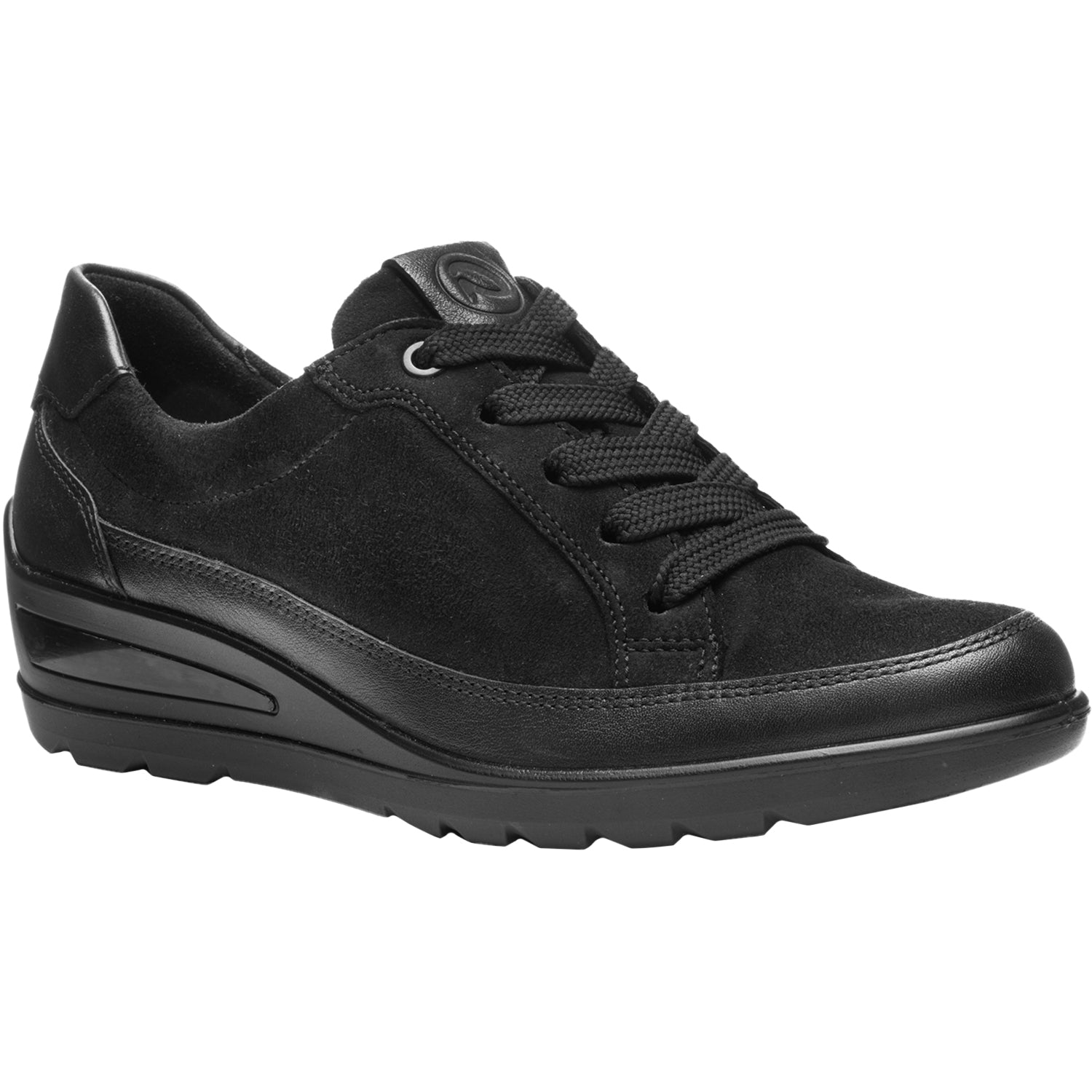 Womens Ara shoes Women's Ara Zamia Black Leather/Kid Suede Combi Black Leather/Kid Suede Combi