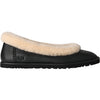 Womens Ugg UGG Zora Ballet Flat Women's Casual Flats Black Leather Black Leather