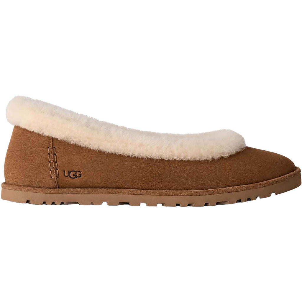 Women's UGG Zora Ballet Flat Chestnut