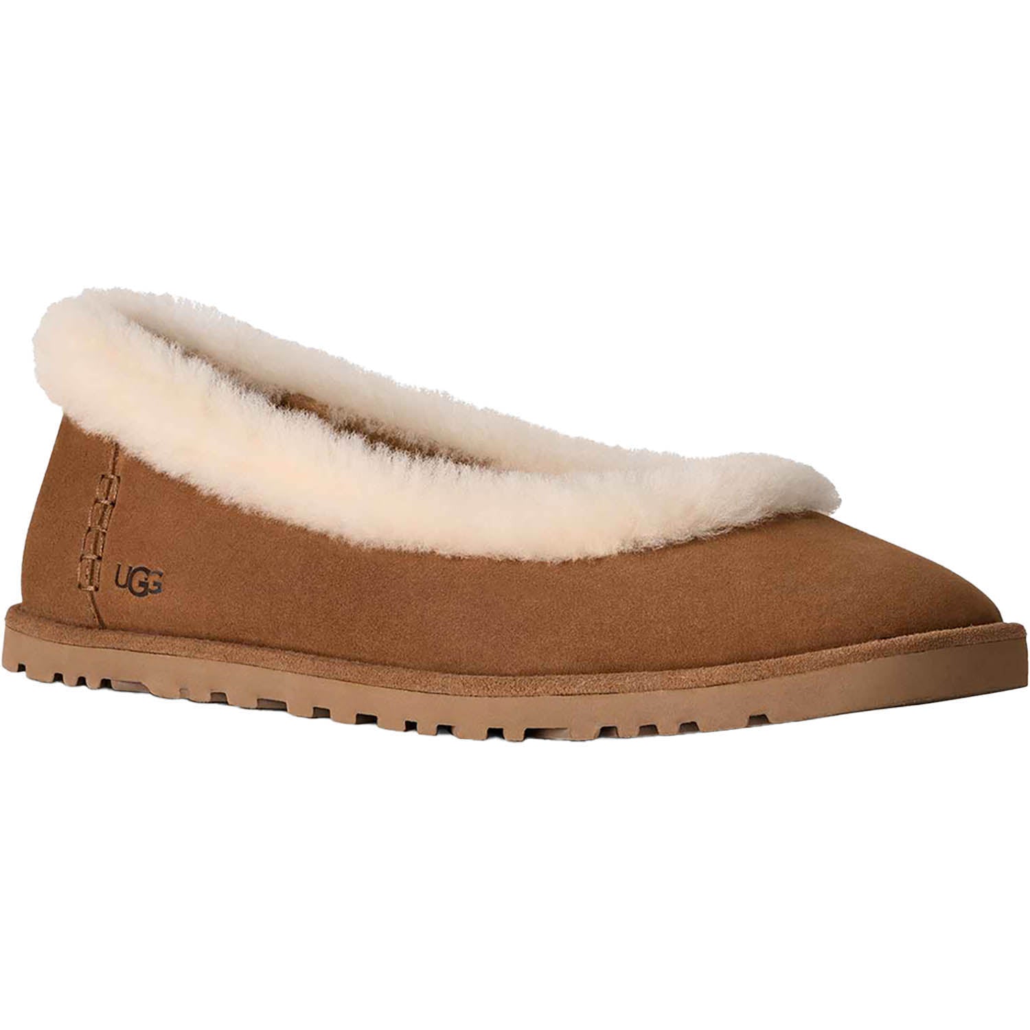 Womens Ugg UGG Zora Ballet Flat Women's Flats Chestnut Chestnut