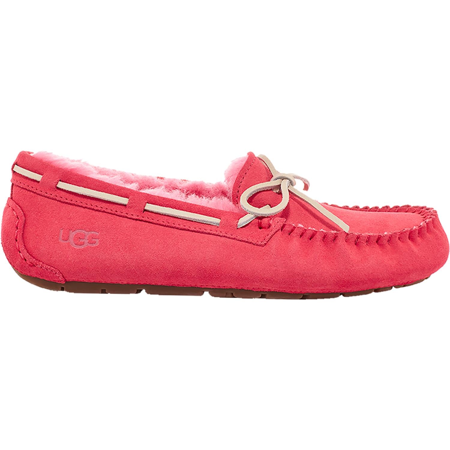 100%本物　UGG 限定色ピンク DAKOTA  24センチ 7  モカシン Women's UGG Dakota Strawberry Sorbet Suede – Footwear etc.