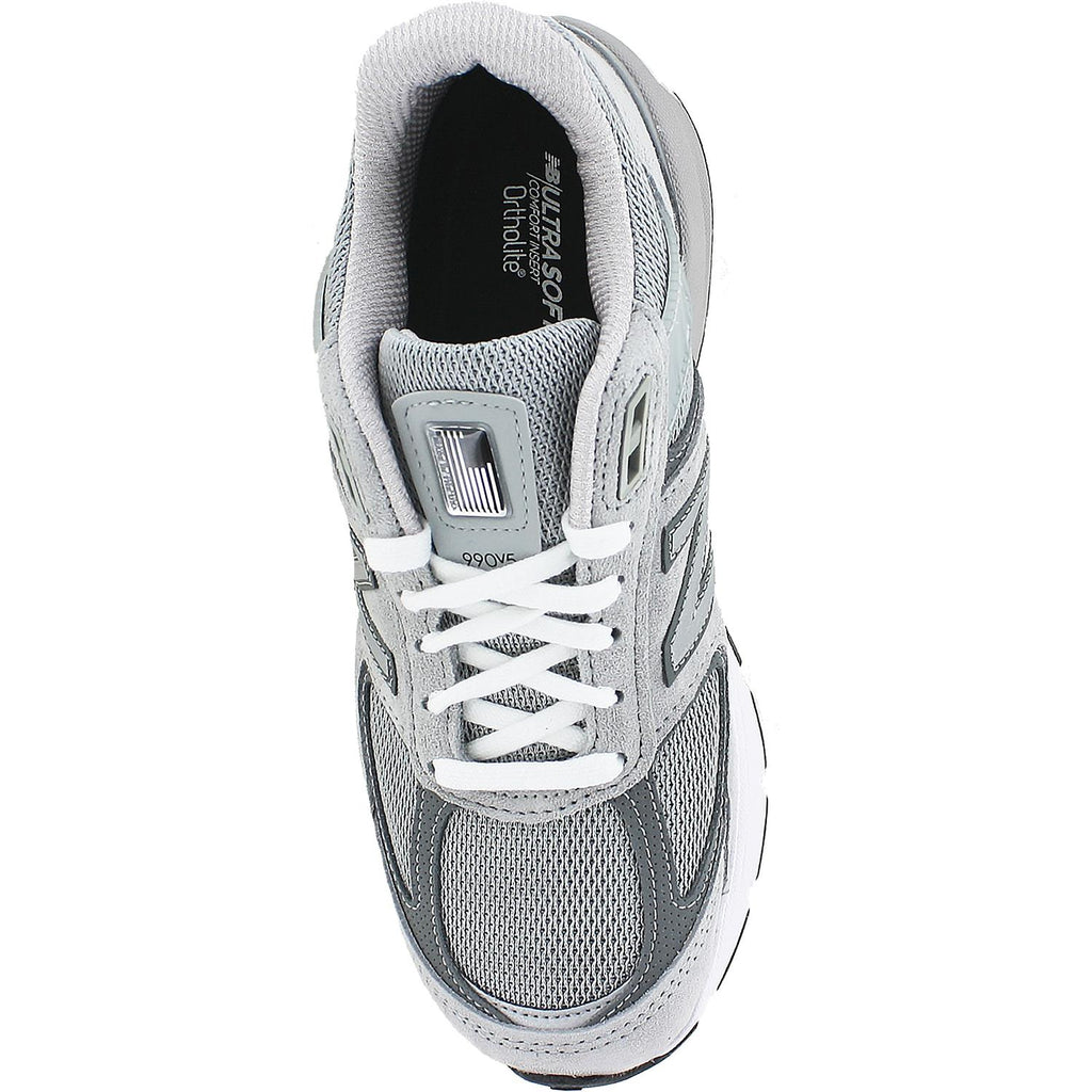 Mens New balance Men's New Balance M990GL5 Running Shoes Grey/Castlerock Suede/Mesh Grey/Castlerock Suede/Mesh