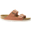 Womens Birkenstock Women's Birkenstock Arizona Soft Footbed Earth Red Suede Earth Red Suede