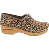 Womens Dansko Women's Dansko Professional Clog Leopard Suede Leopard Suede