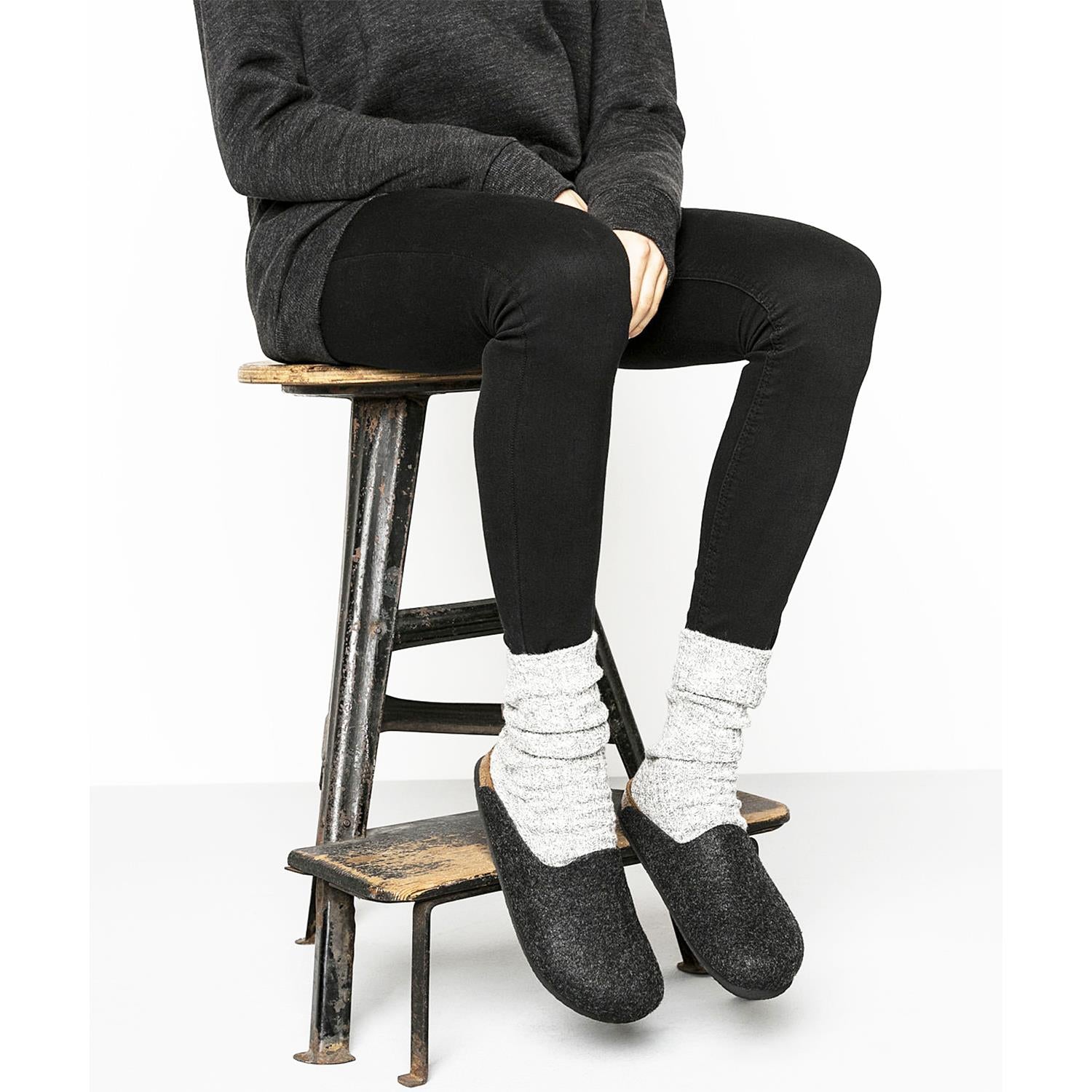 BIRKENSTOCK AMSTERDAM アムステルダム スリッポン 42 Amazon.com | Birkenstock Amsterdam Shearling-Lined Suede