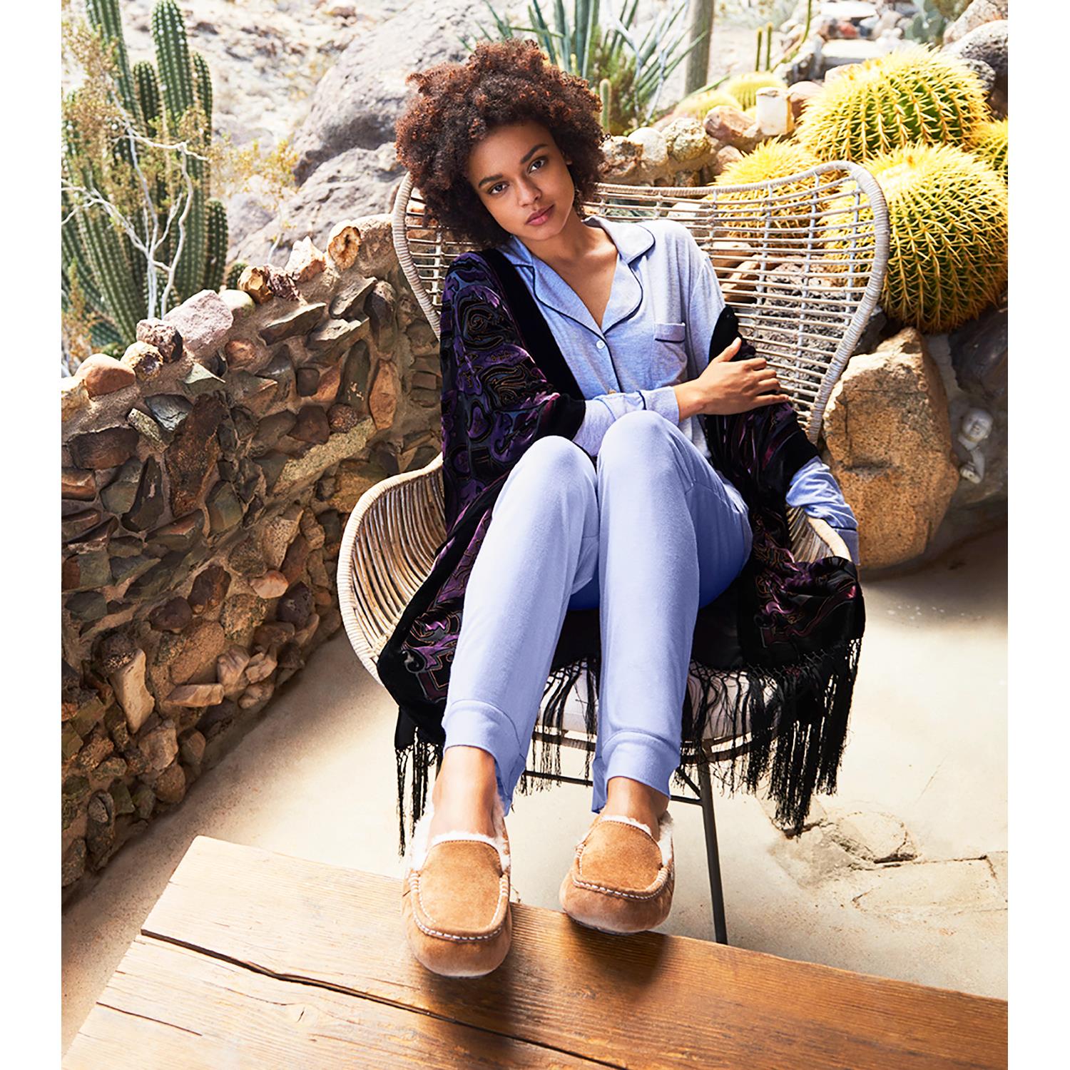 Women's UGG Ansley Pink Cloud Suede – Footwear etc.