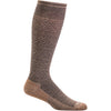 Mens Sockwell Men's Sockwell Chevron Twill Knee High Socks 20-30 mmHg Bark Bark