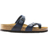 Womens Birkenstock Women's Birkenstock Mayari Blue Oiled Leather Blue Oiled Leather