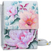 Womens Anuschka Anuschka Triple Compartment Crossbody Organizer Bel Fiori Leather Bel Fiori Leather