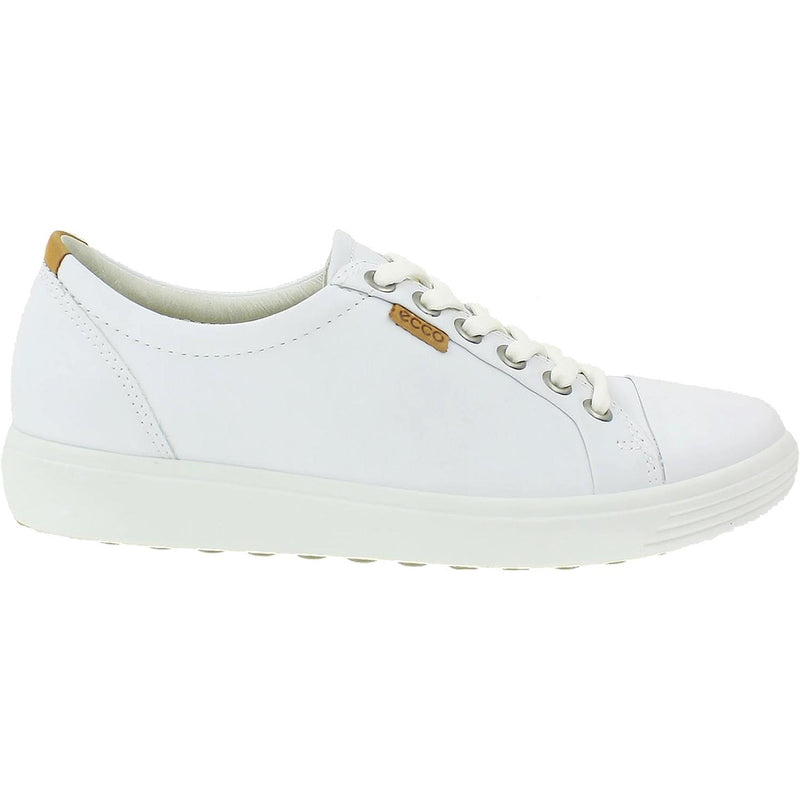 Women's Ecco Soft 7 Sneaker White Leather
